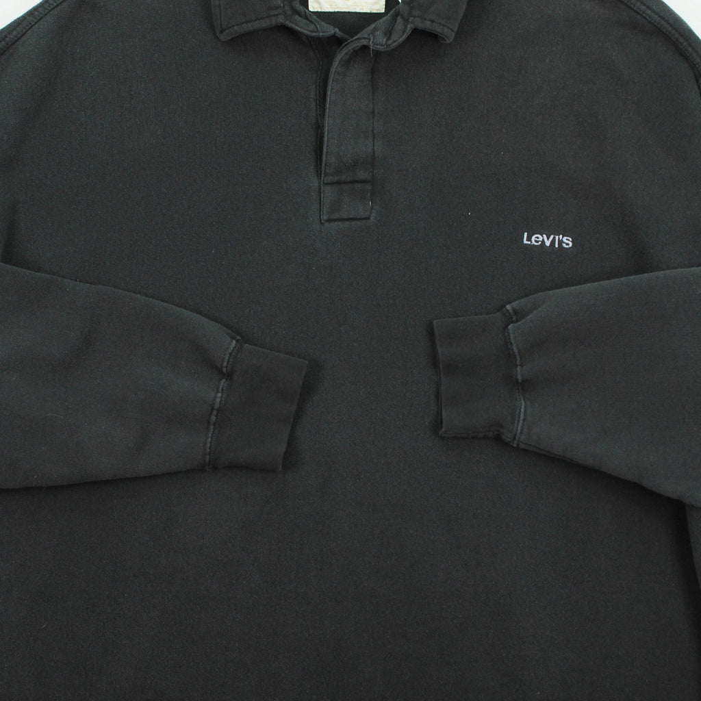 Vintage Levi's Henley Sweatshirt L