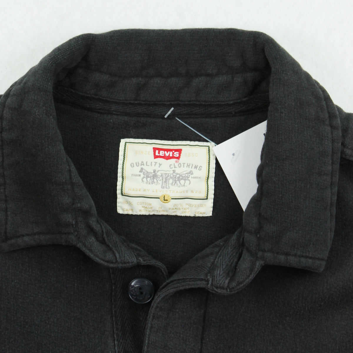 Vintage Levi's Henley Sweatshirt L