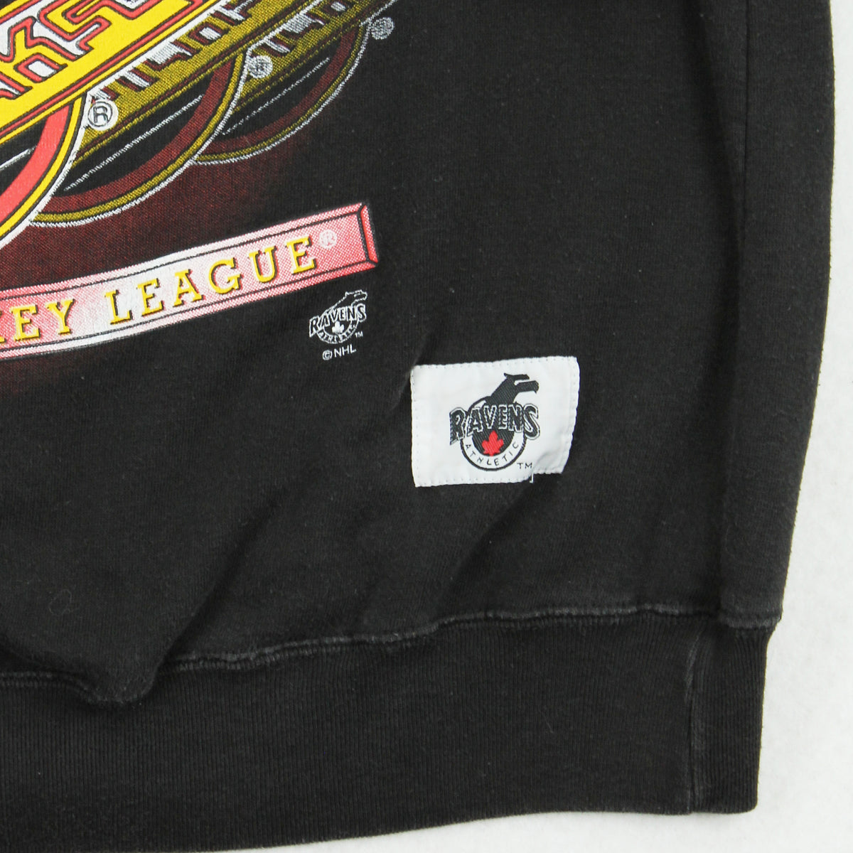 90s Ravens Vancouver Canucks Crewneck L