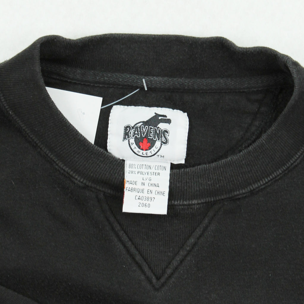 90s Ravens Vancouver Canucks Crewneck L