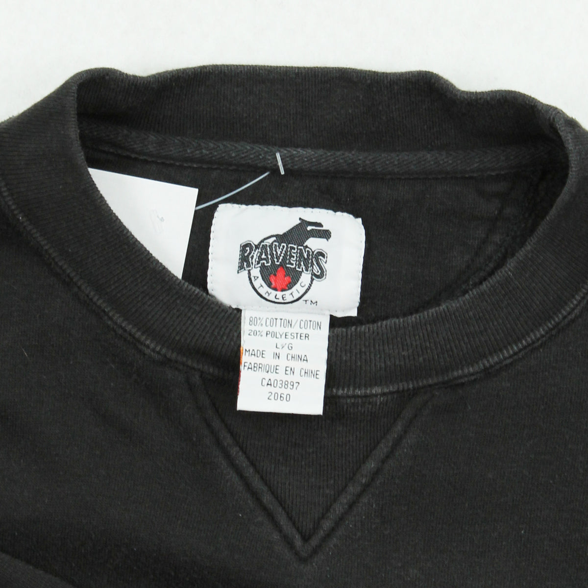 90s Ravens Vancouver Canucks Crewneck L
