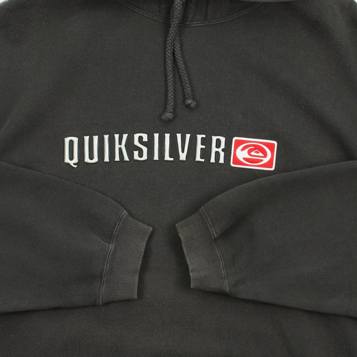 2000s Quiksilver 3D Logo Hoodie XXL