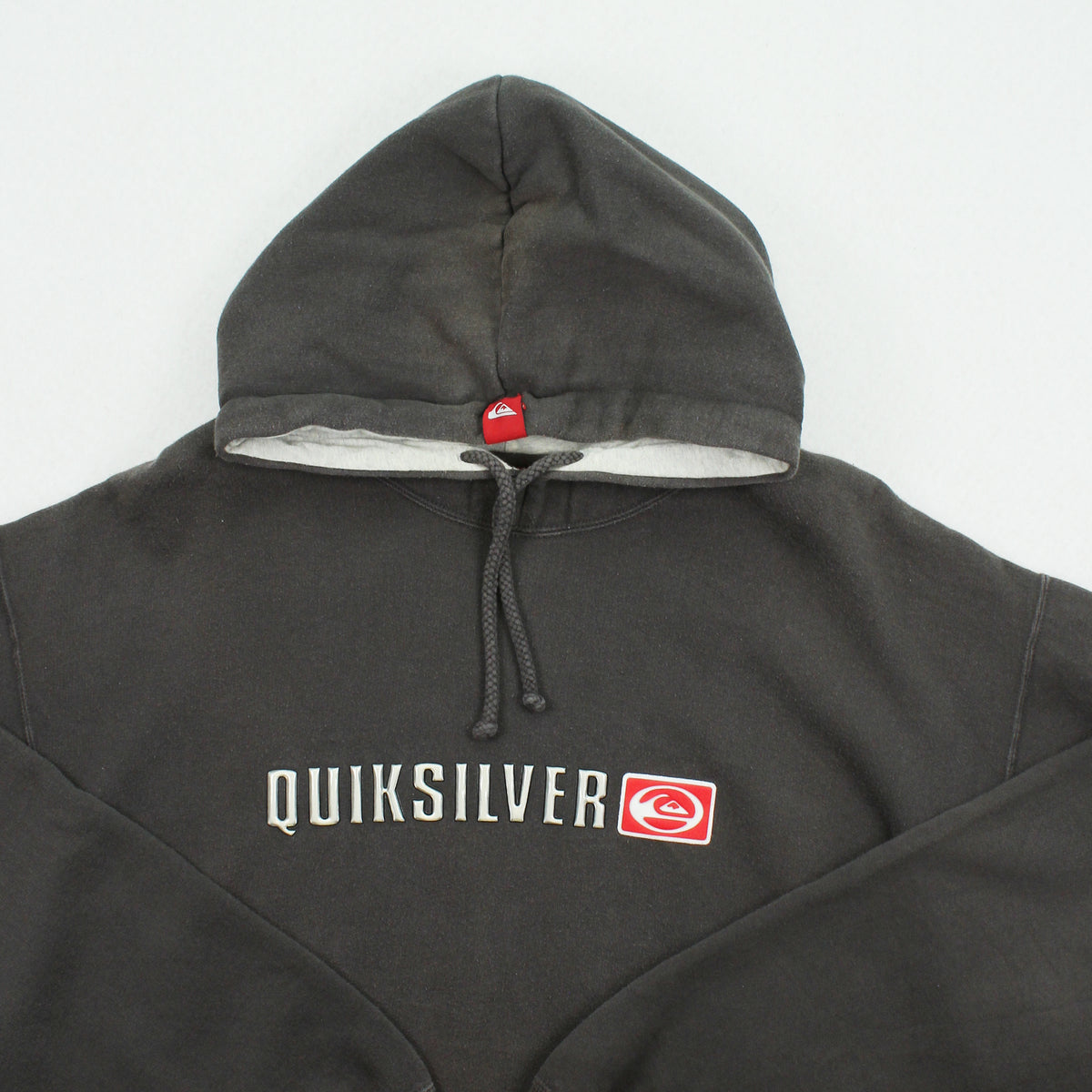 2000s Quiksilver 3D Logo Hoodie XXL