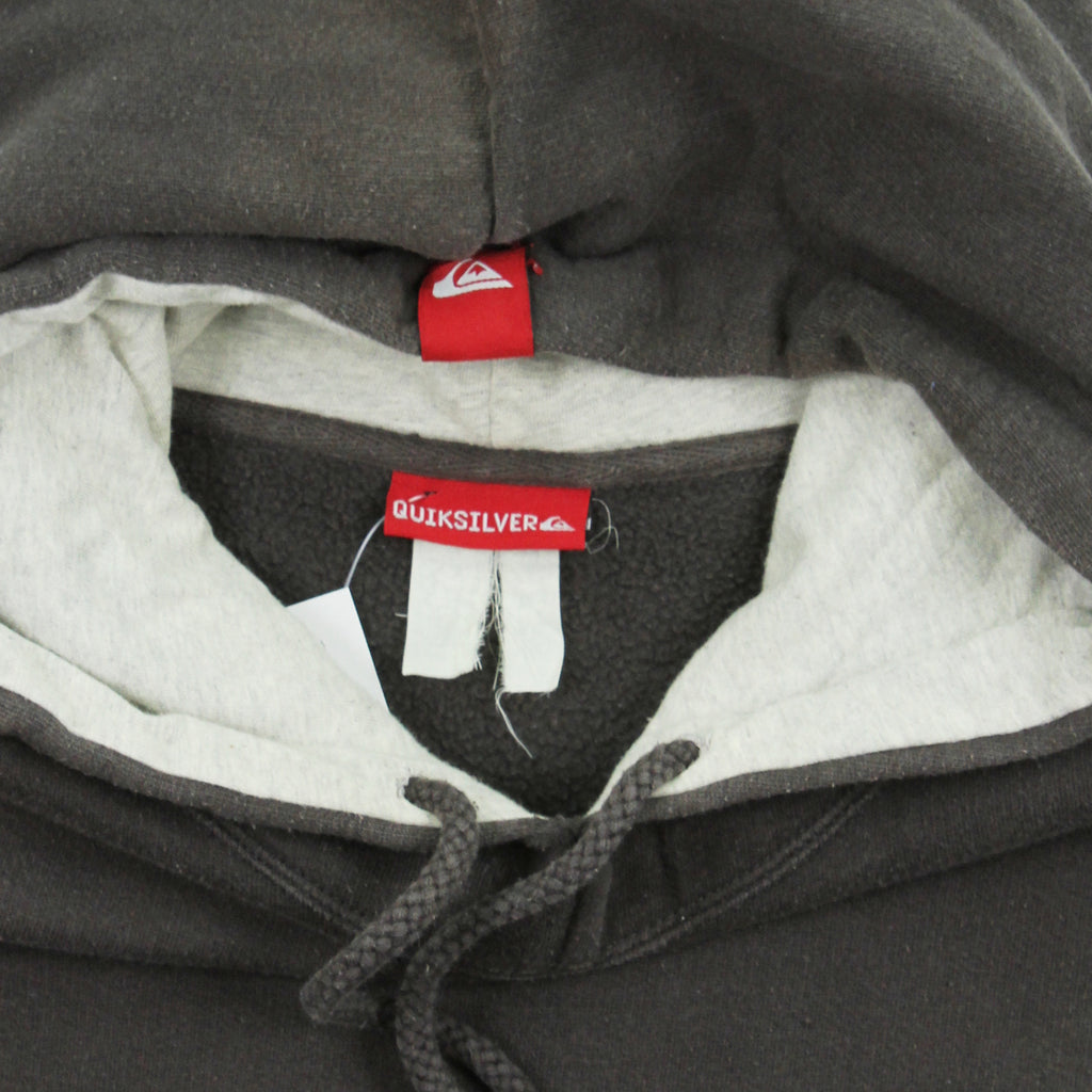 2000s Quiksilver 3D Logo Hoodie XXL