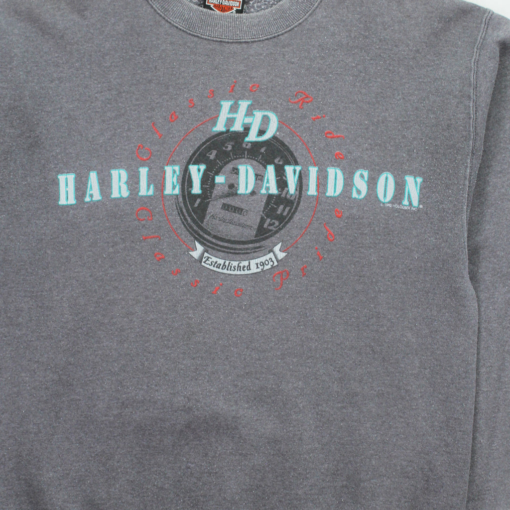Vintage Harley Davidson Vancouver Crewneck M