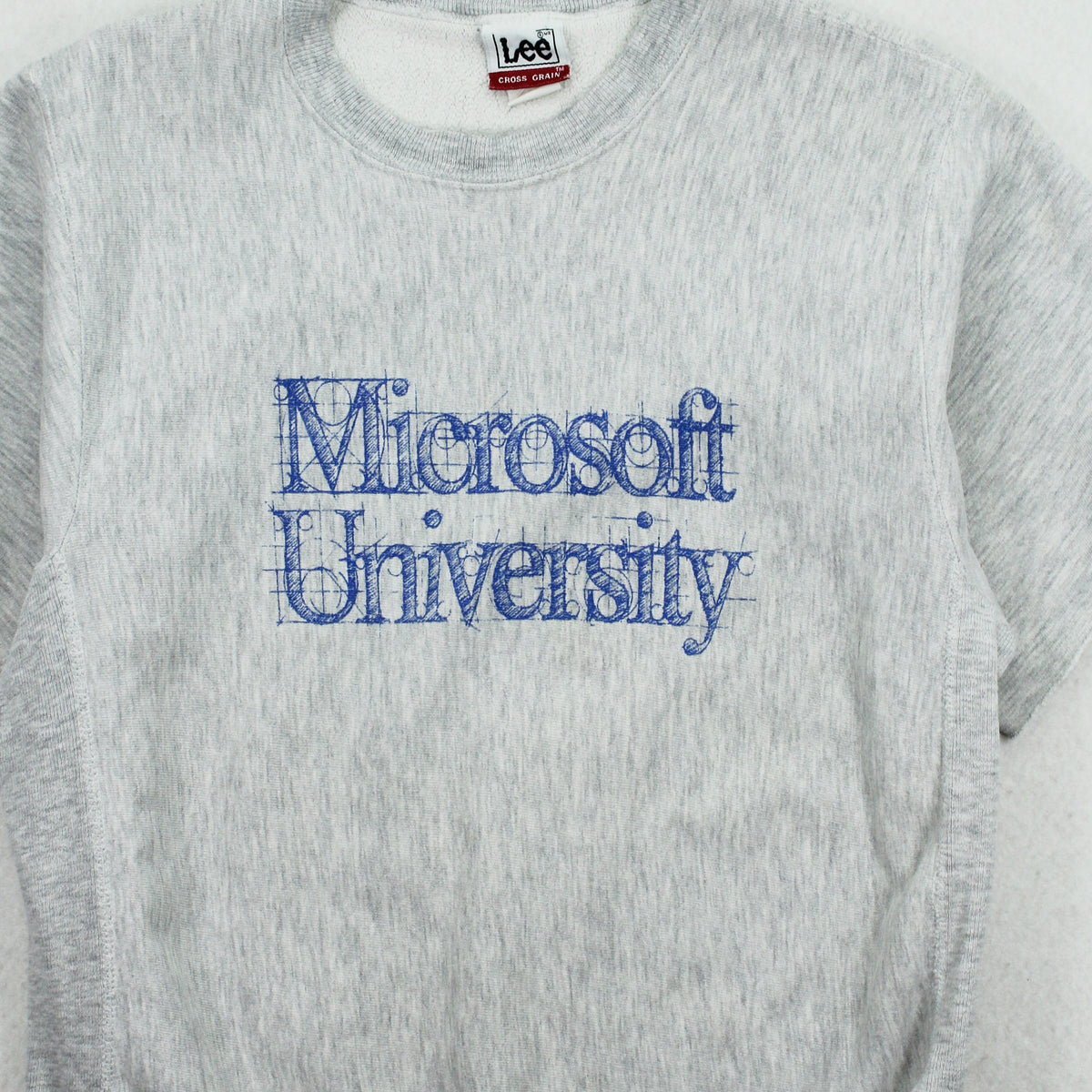 Vintage Microsoft University Chopped Crewneck M