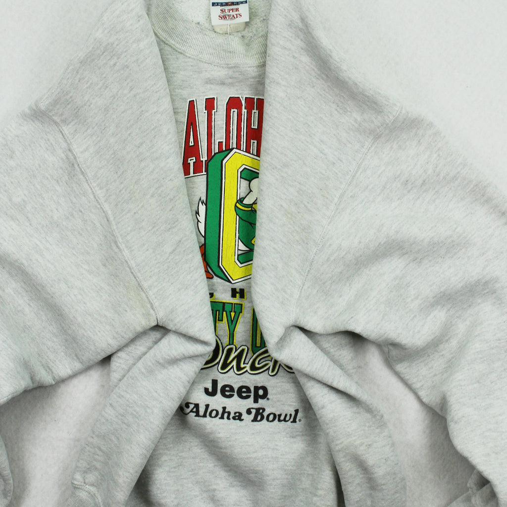 1998 Aloha Bowl University Of Oregon Crewneck M