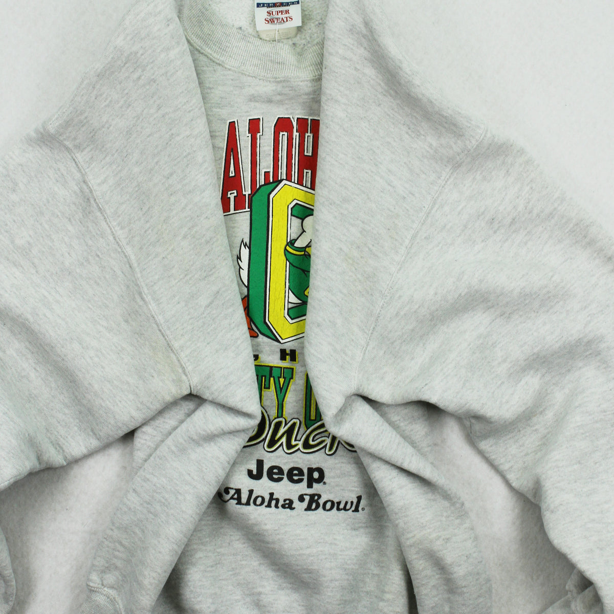1998 Aloha Bowl University Of Oregon Crewneck M