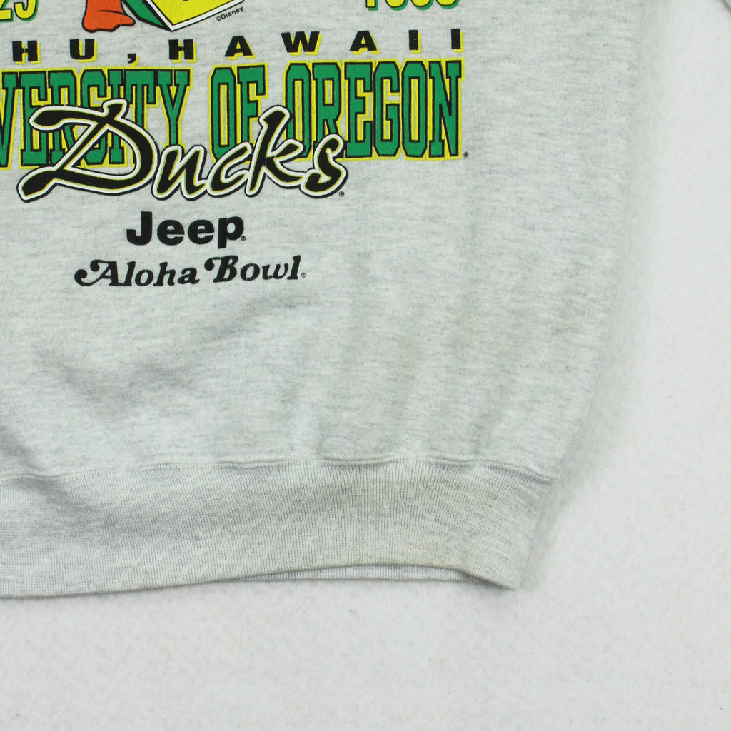 1998 Aloha Bowl University Of Oregon Crewneck M