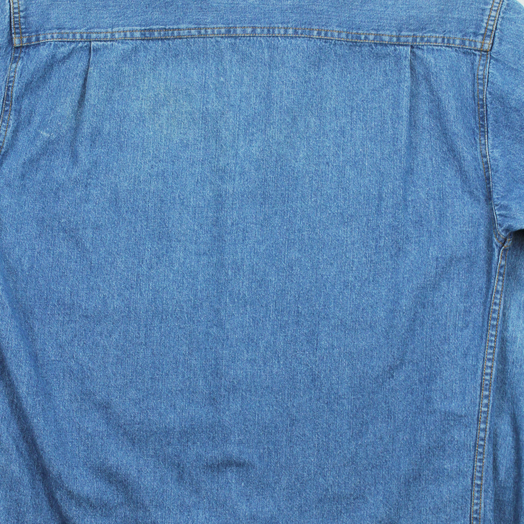 Vintage Levi's Medium Wash Denim Button Up Shirt S