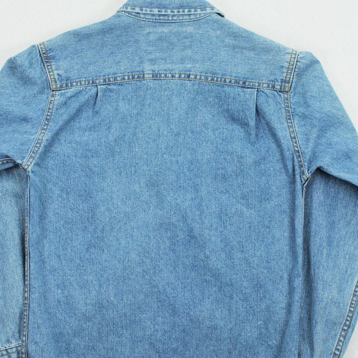 Vintage Levi's Medium Wash Denim Button Up Shirt S