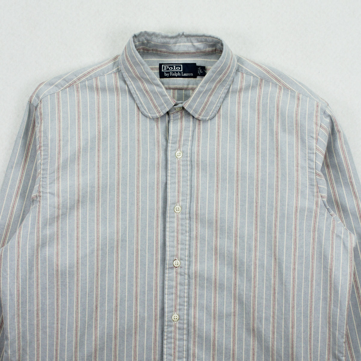Vintage Polo Ralph Lauren Striped Button Up L