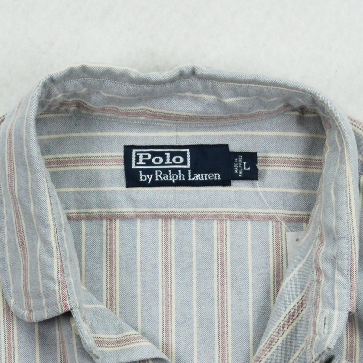 Vintage Polo Ralph Lauren Striped Button Up L