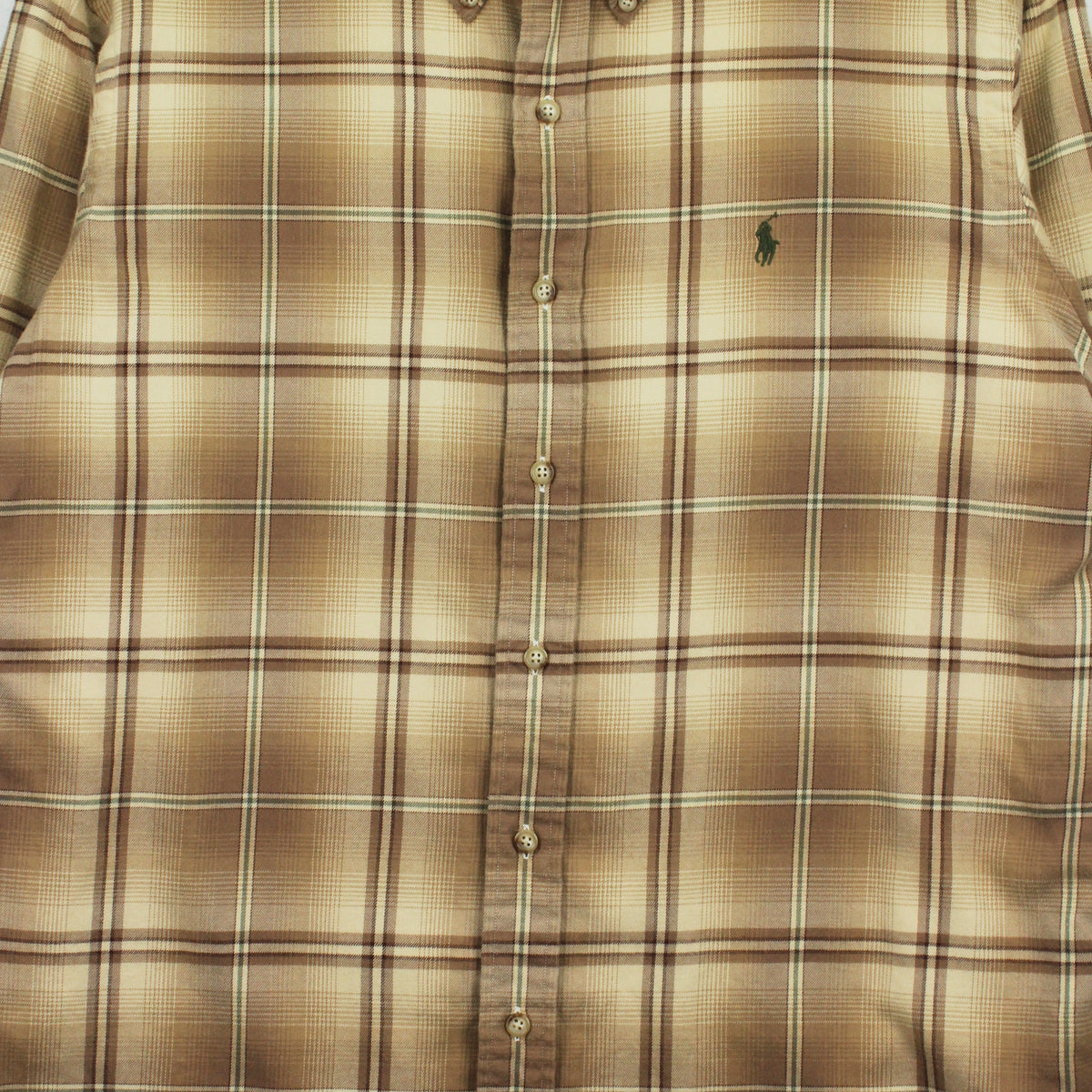 Vintage Polo Ralph Lauren Plaid Button Up Shirt L