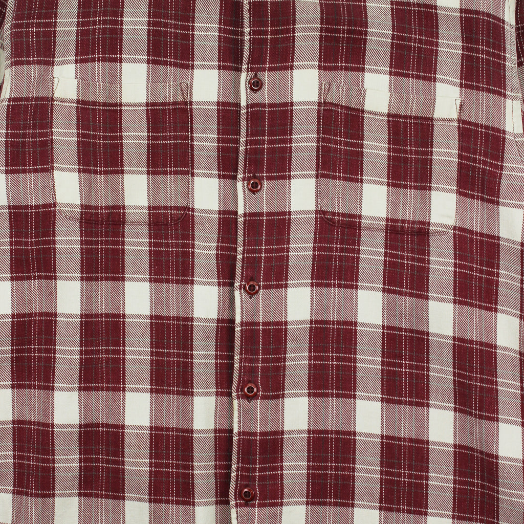 Vintage Club Monaco Plaid Button Up Shirt L