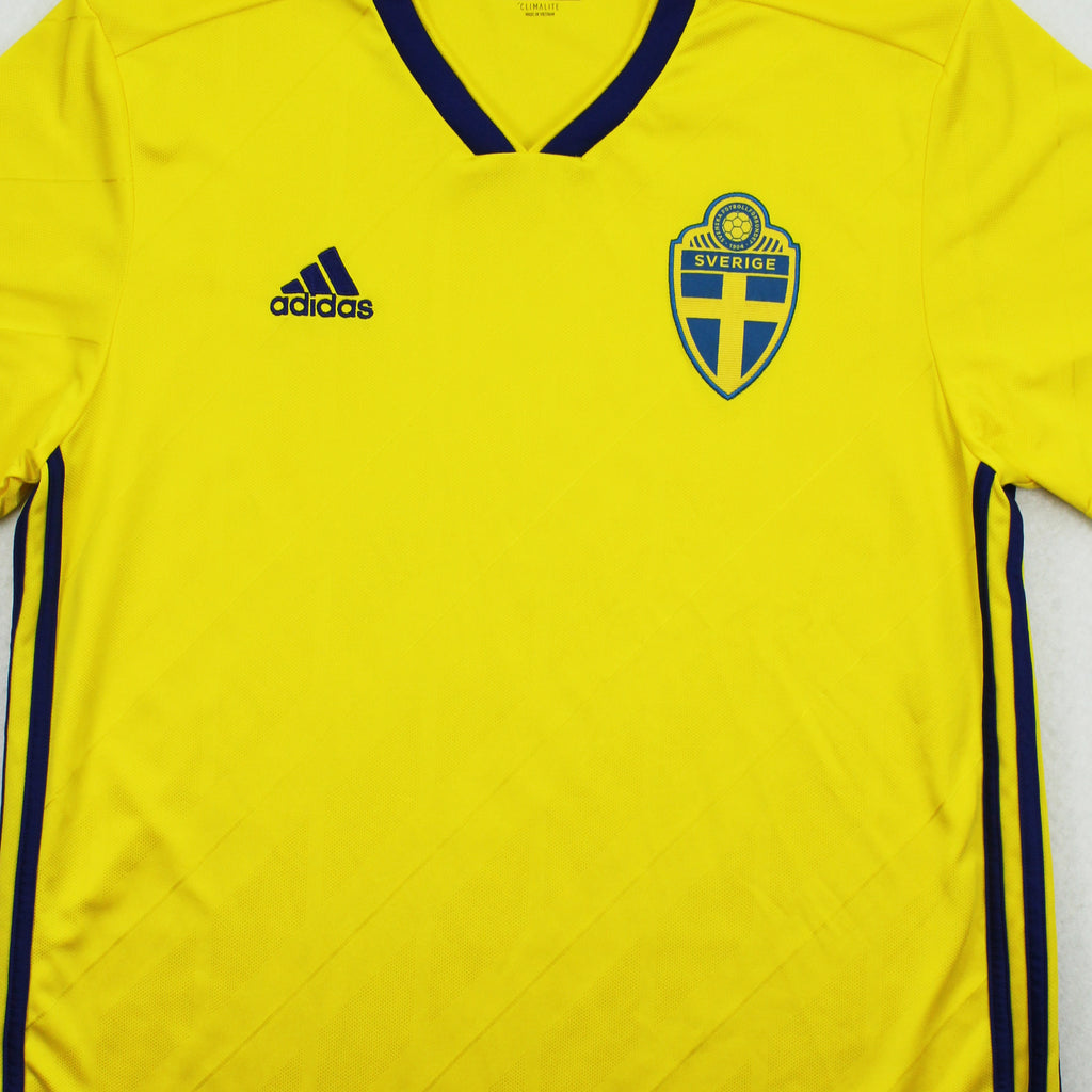 2018 Adidas Sweden Home Kit L