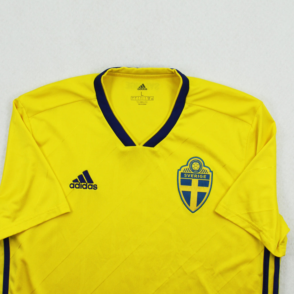 2018 Adidas Sweden Home Kit L