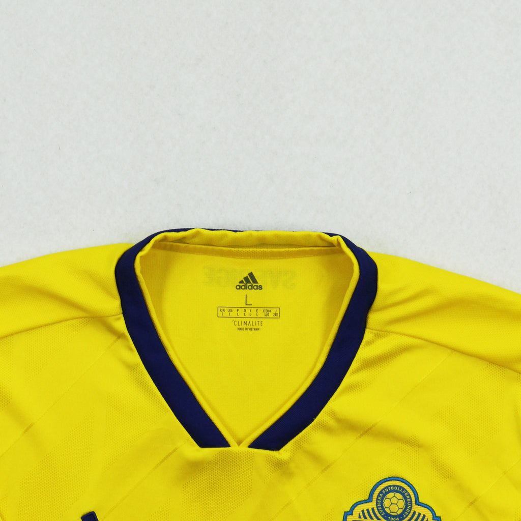 2018 Adidas Sweden Home Kit L