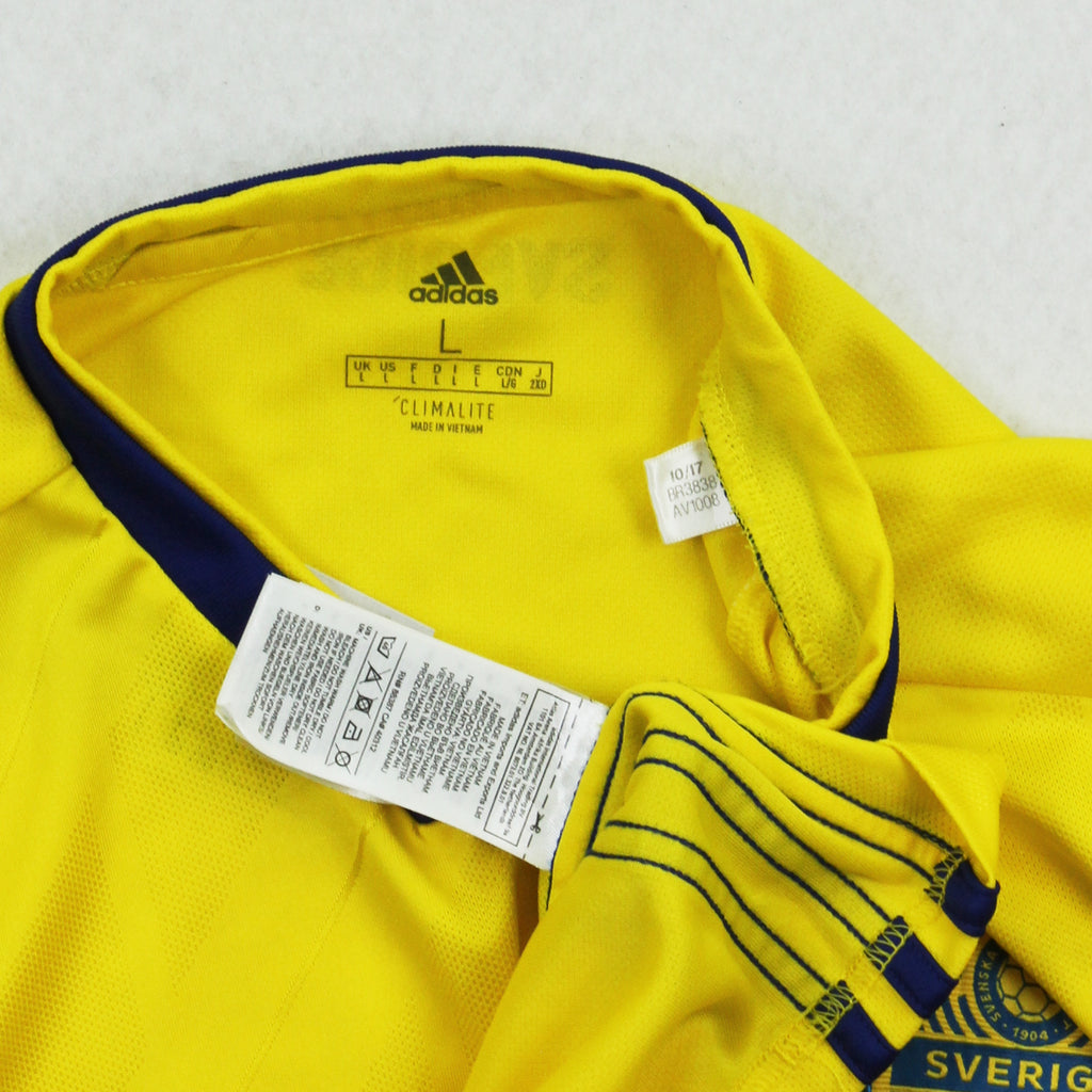 2018 Adidas Sweden Home Kit L