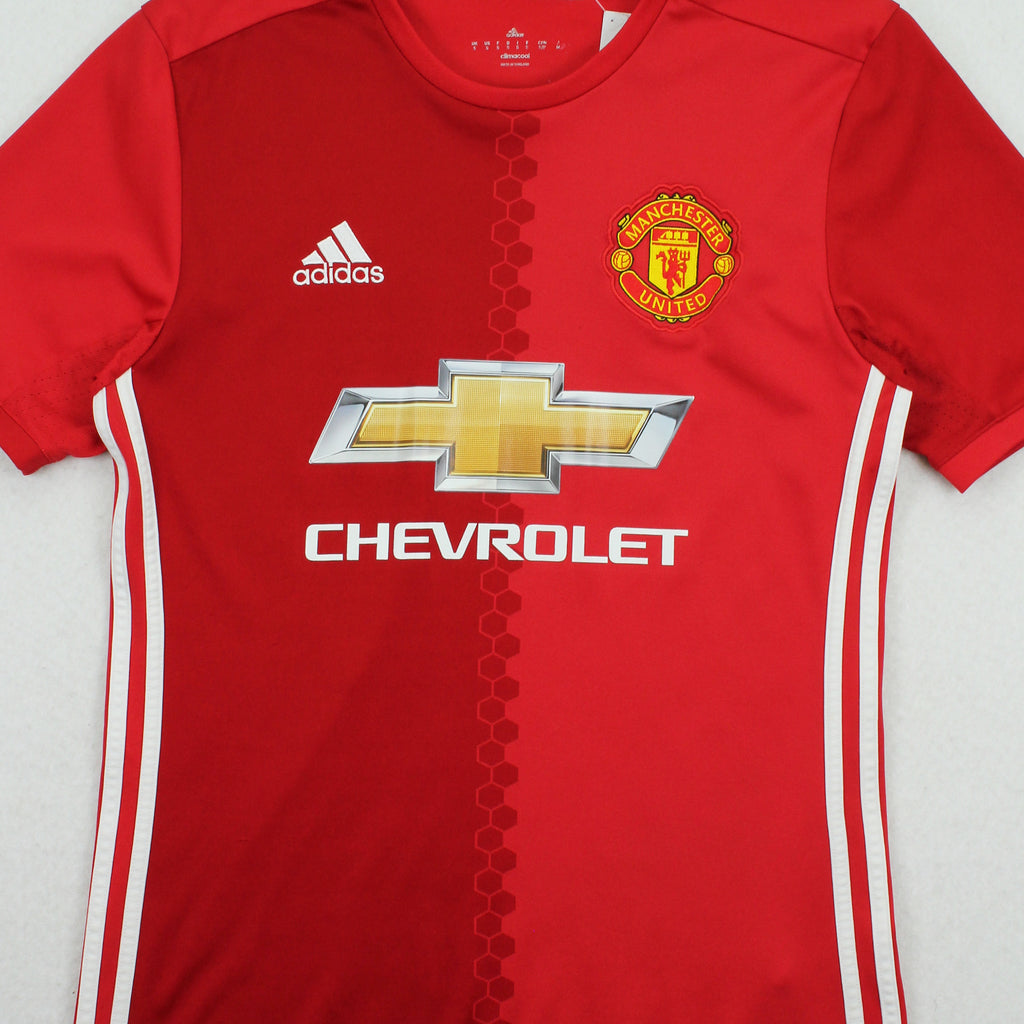 2016-17 Adidas Manchester United Home Kit S