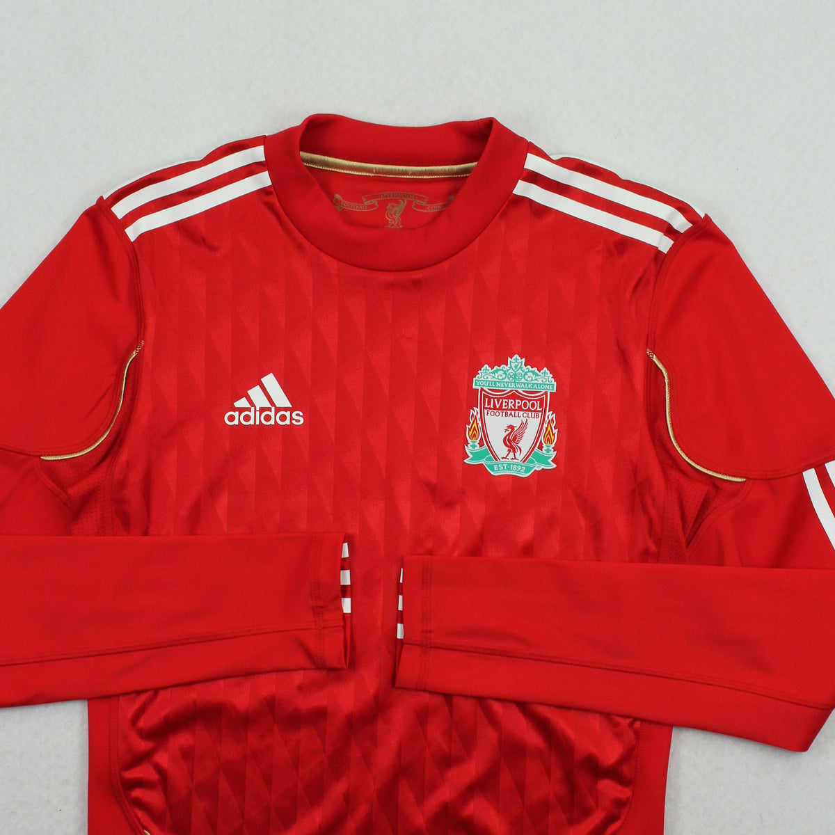 2011-12 Adidas Liverpool FC Home LS Kit S