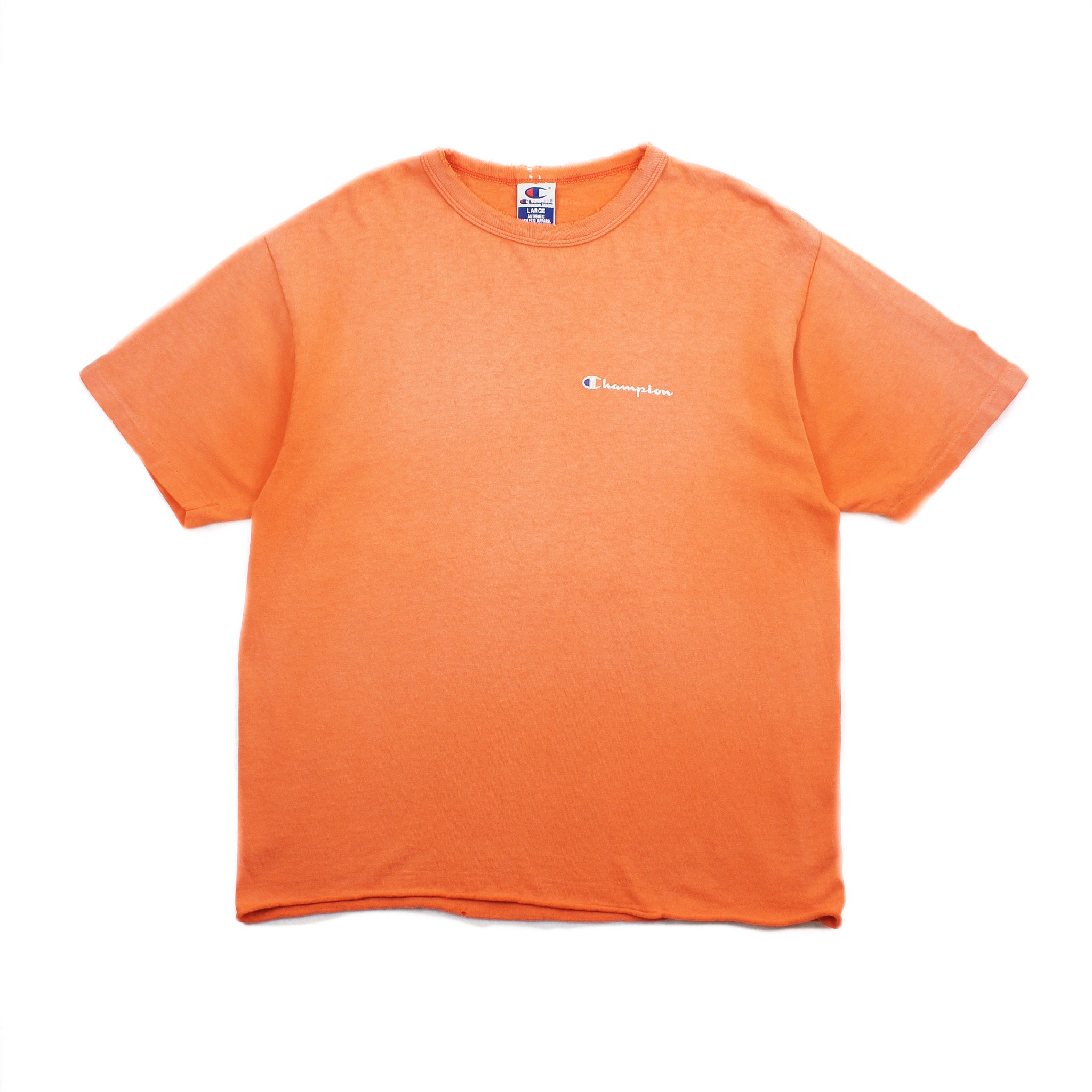 Vintage Champion Mini Logo Faded Tee L