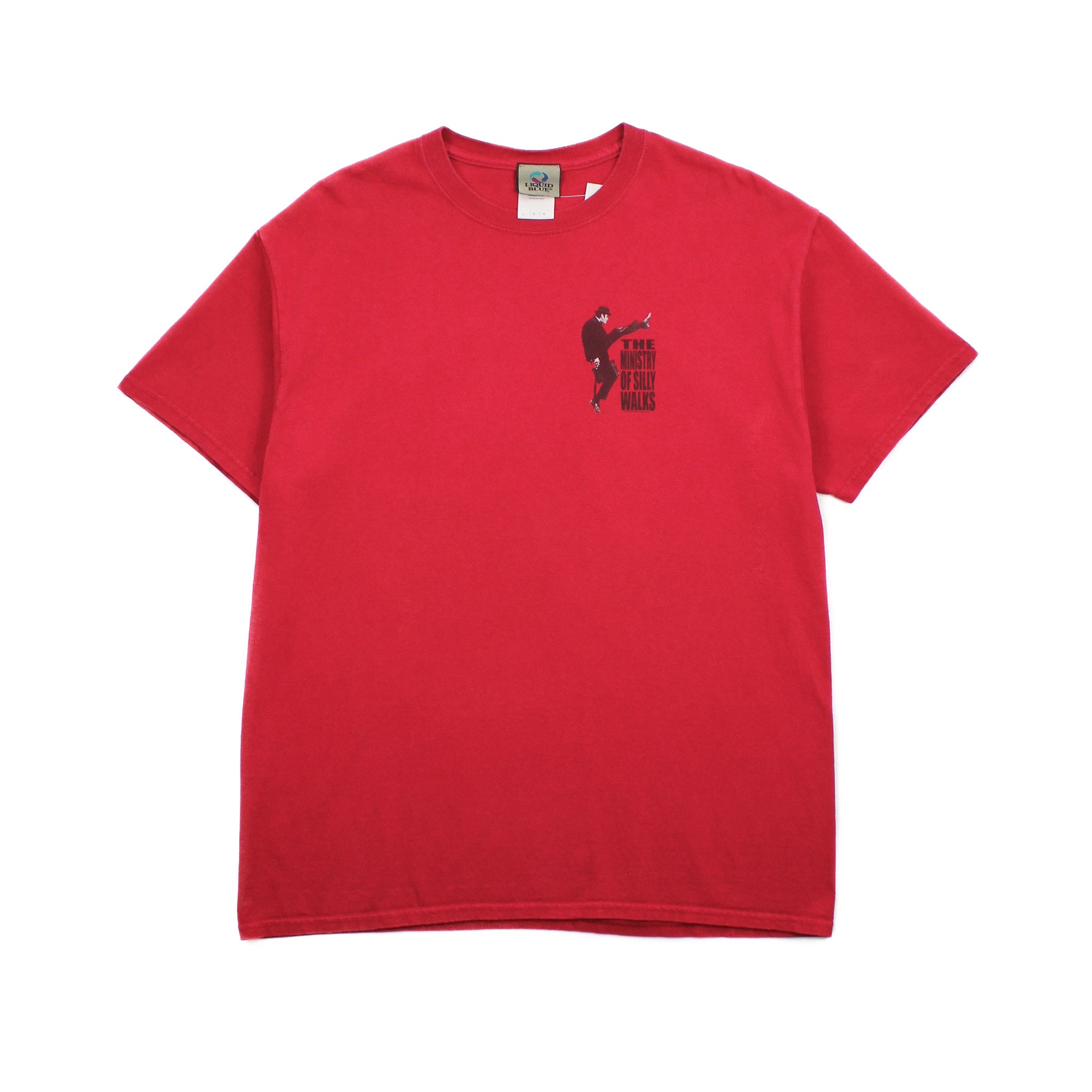 2009 Liquid Blue Monty Python Ministry Of Silly Walks Tee L