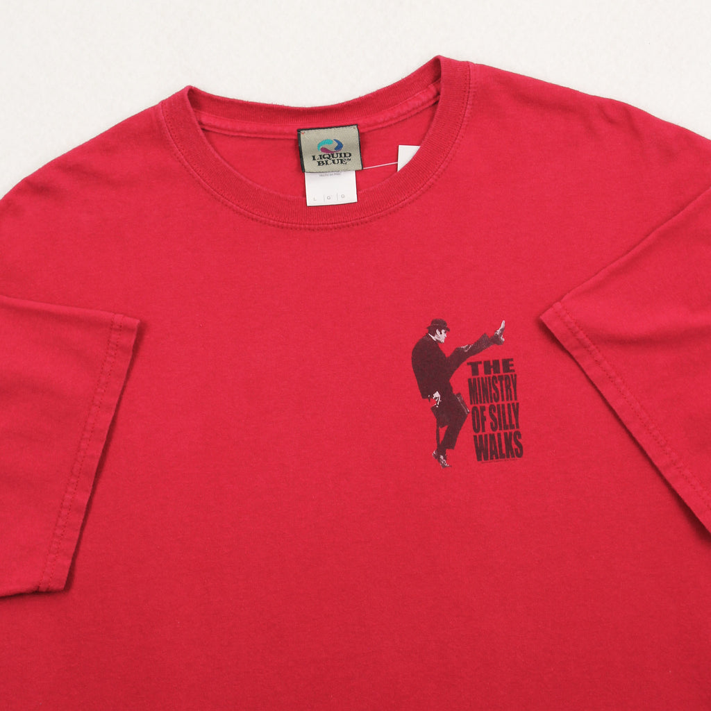 2009 Liquid Blue Monty Python Ministry Of Silly Walks Tee L