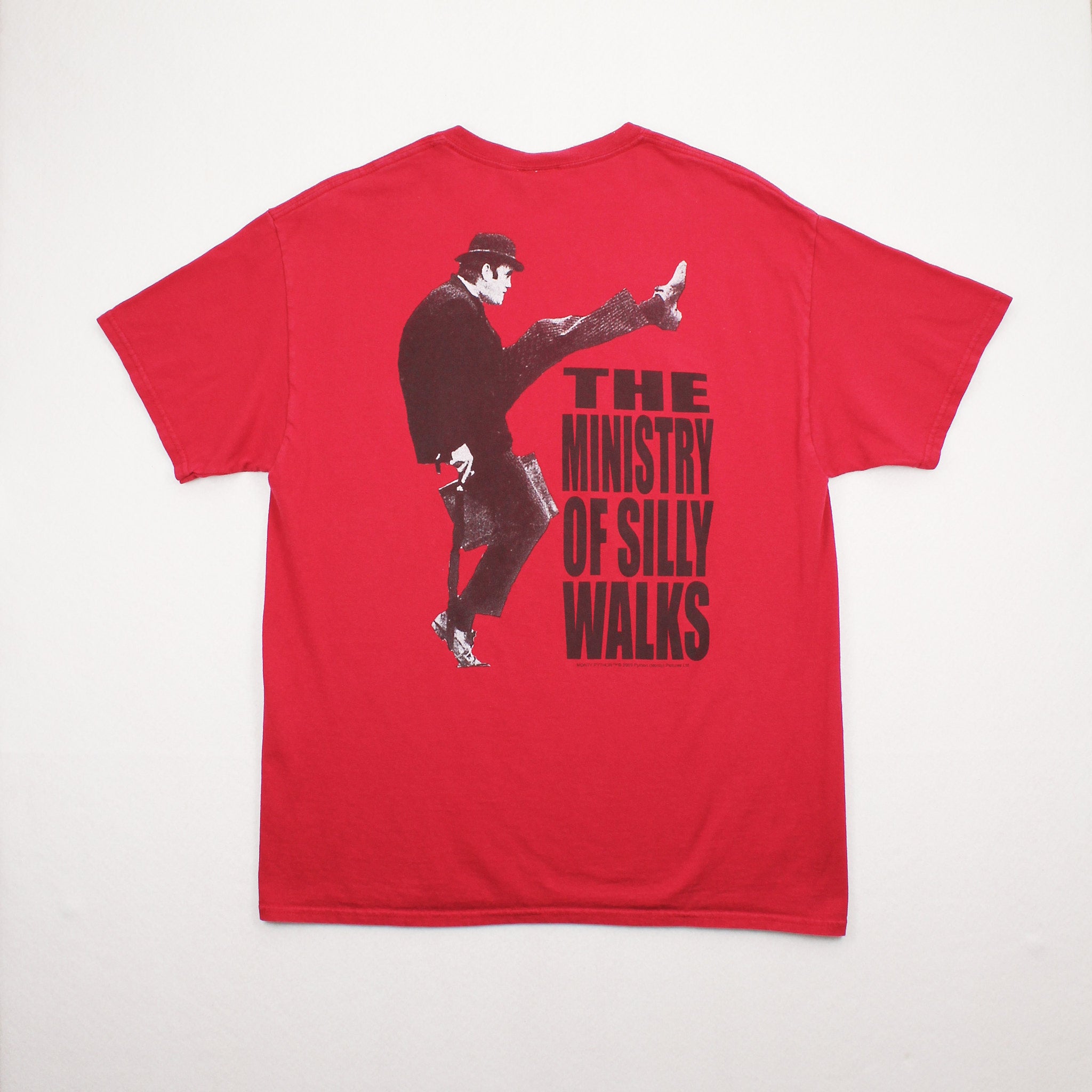 2009 Liquid Blue Monty Python Ministry Of Silly Walks Tee L