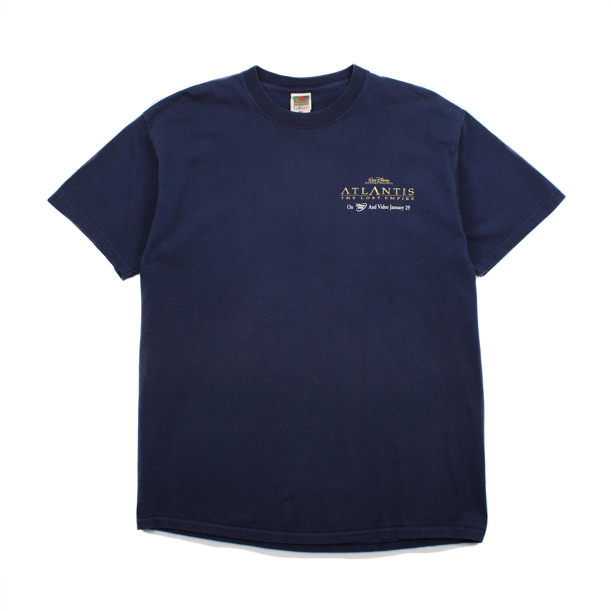 Disney Atlantis The Lost Empire DVD Promo Tee XL