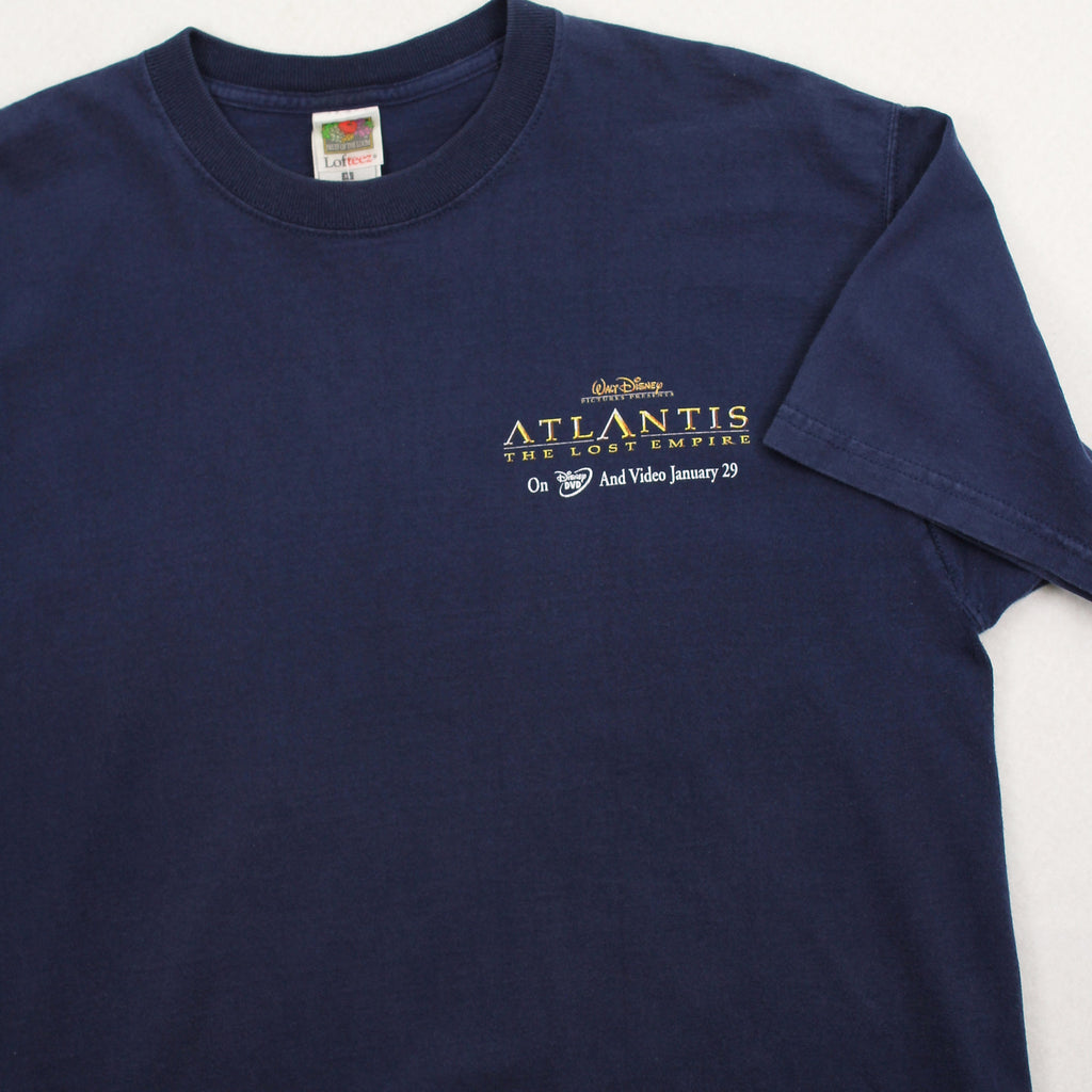 Disney Atlantis The Lost Empire DVD Promo Tee XL
