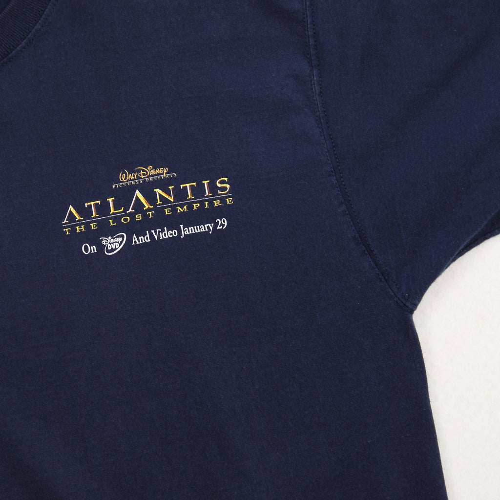 Disney Atlantis The Lost Empire DVD Promo Tee XL