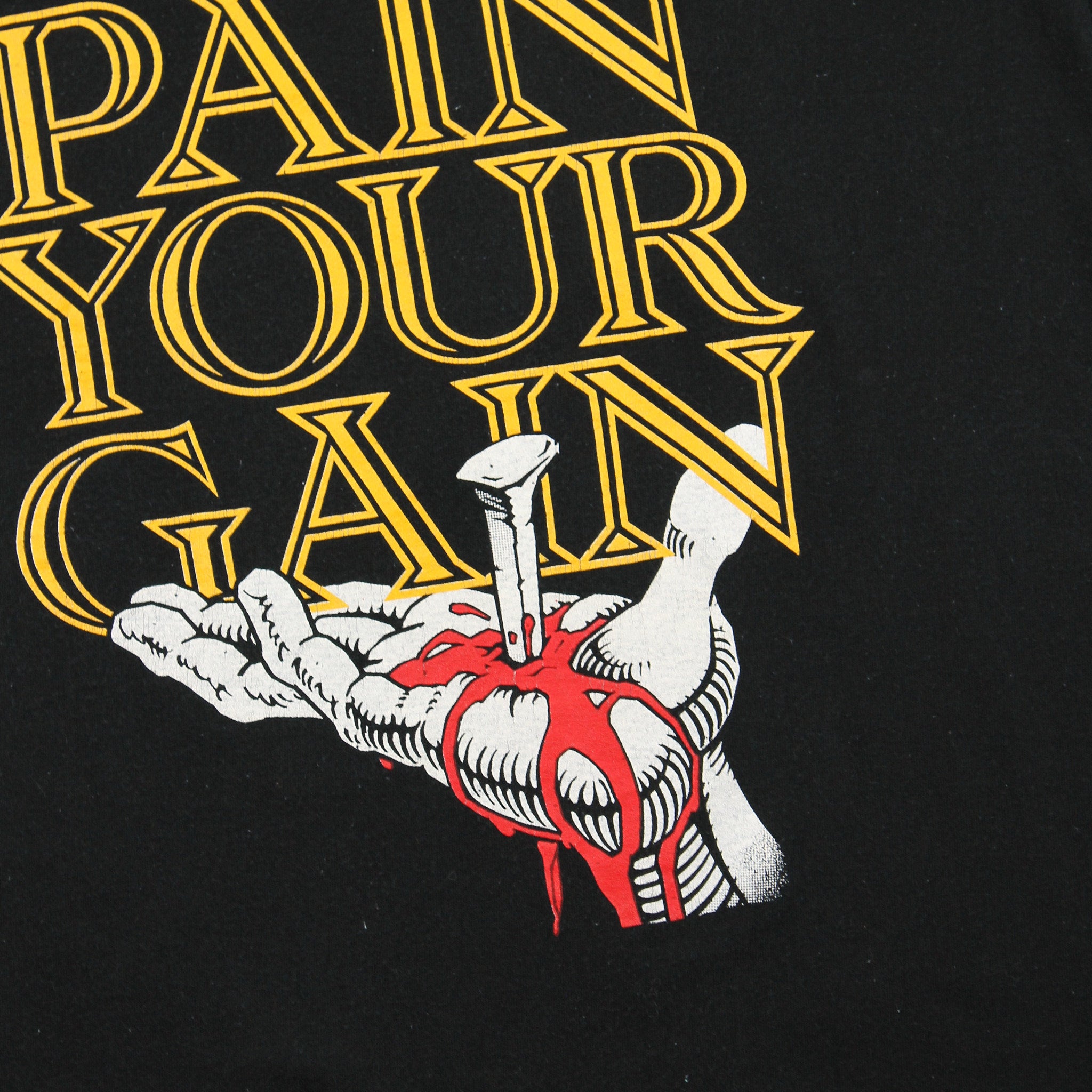 1990 Lord's Gym The Sin Of The World Tee L