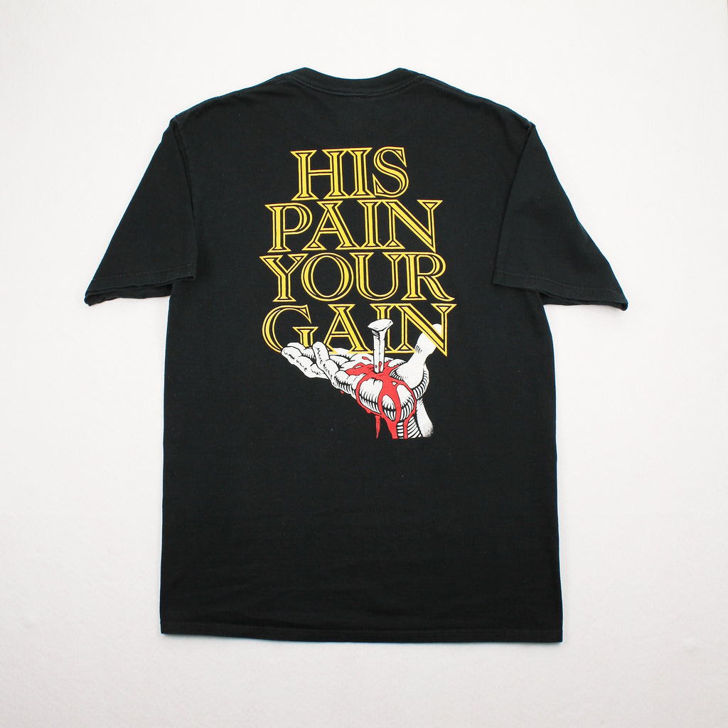 1990 Lord's Gym The Sin Of The World Tee L