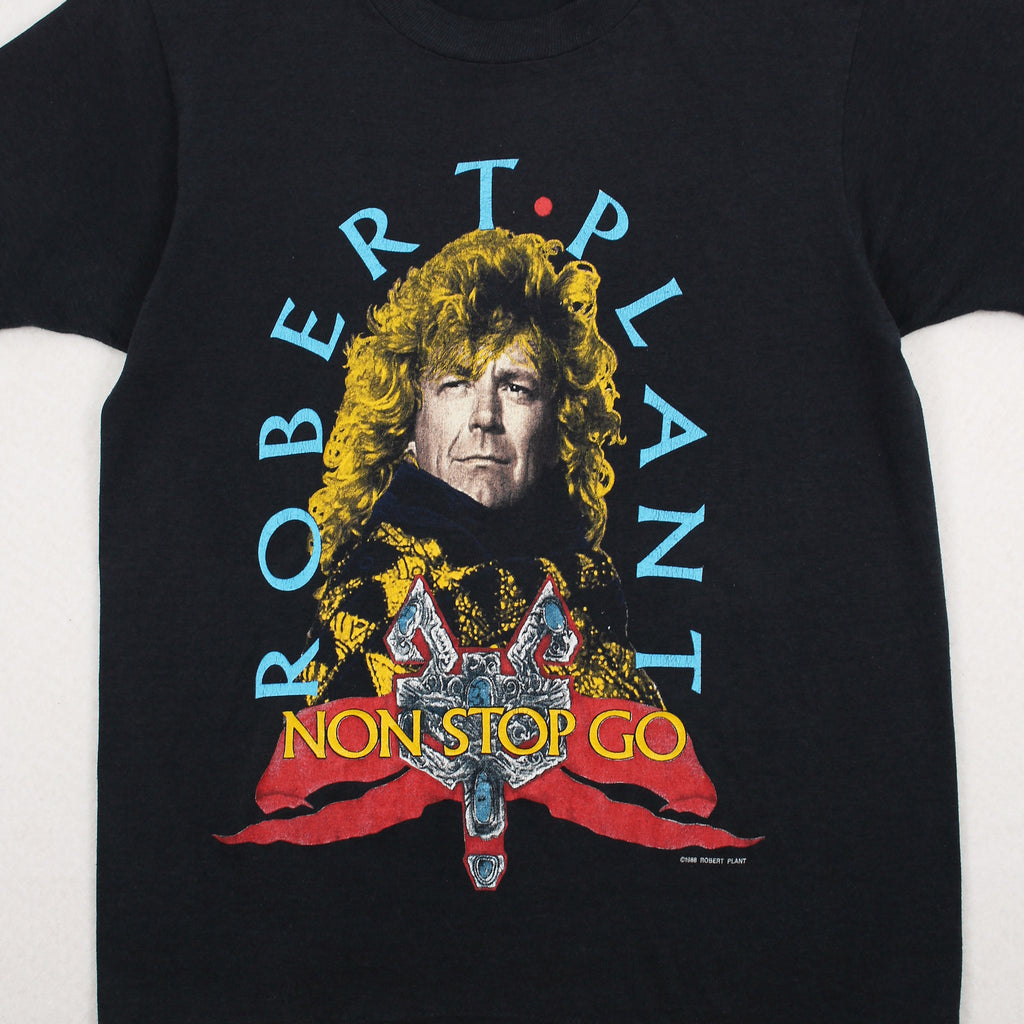 1988 Robert Plant Non Stop Go Tour Tee M