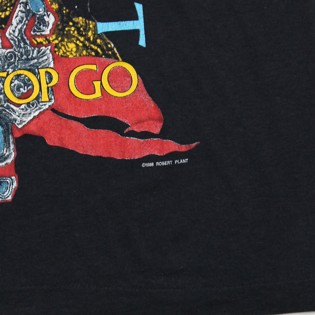 1988 Robert Plant Non Stop Go Tour Tee M