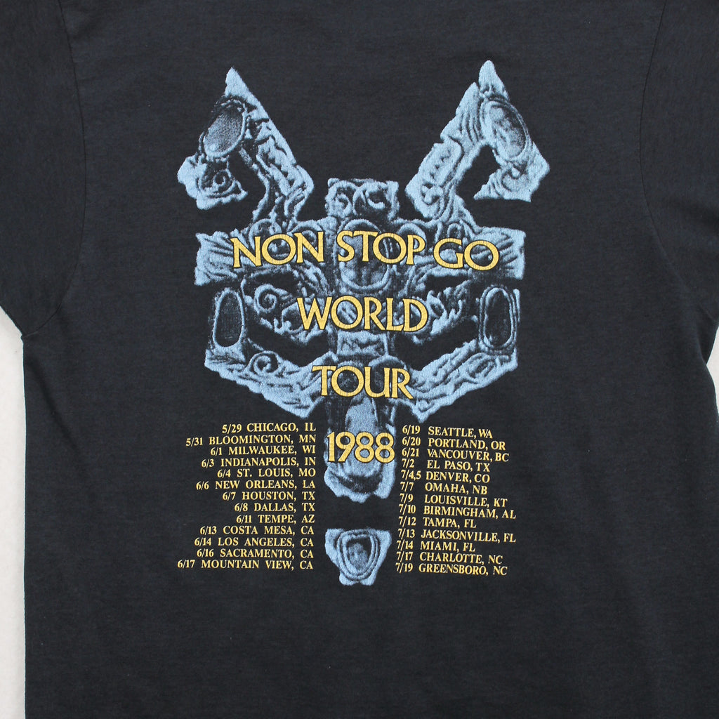 1988 Robert Plant Non Stop Go Tour Tee M
