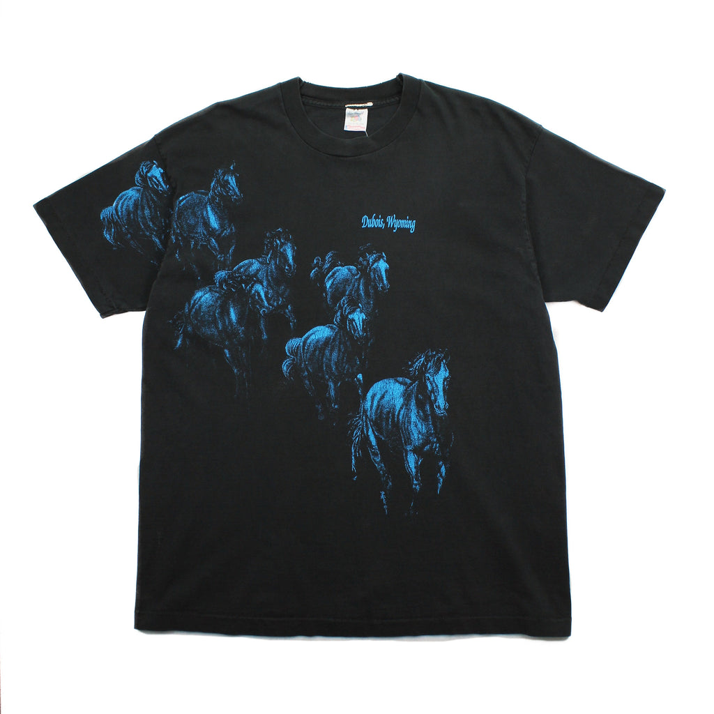 90s Dubois Wyoming Horses Tee XL