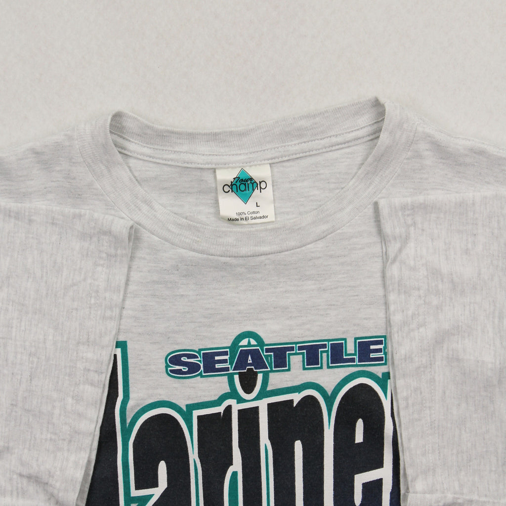1995 Seattle Mariners Western Division Champions Tee L