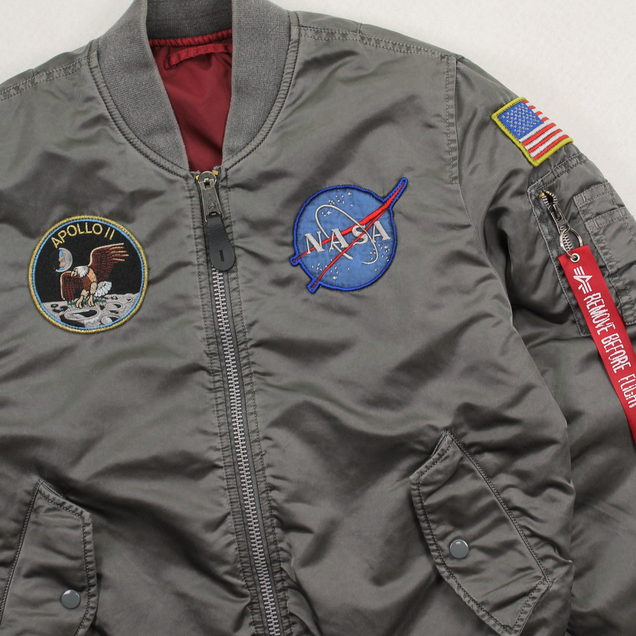 Alpha Industries NASA Apollo Flight Jacket S