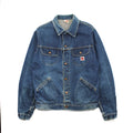 70s GWG Dark Wash Denim Jacket L