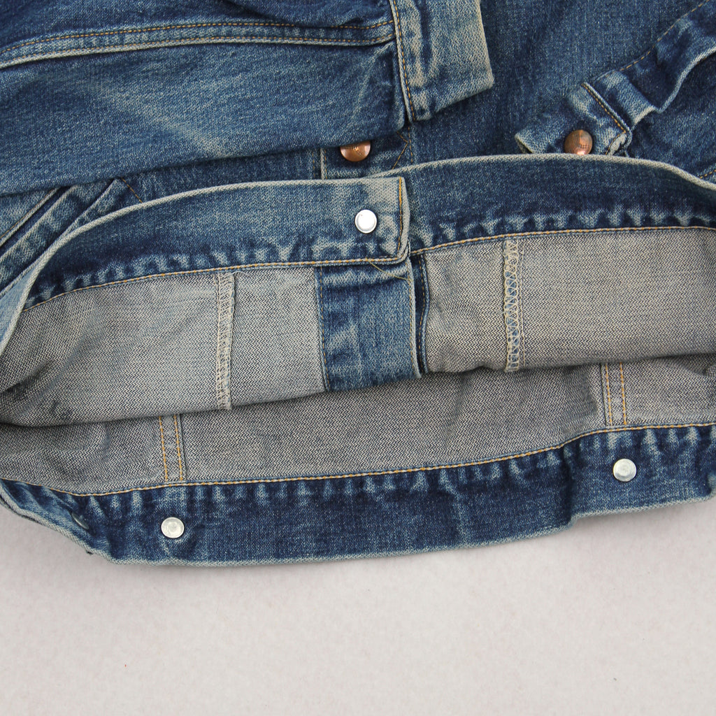 70s GWG Dark Wash Denim Jacket L
