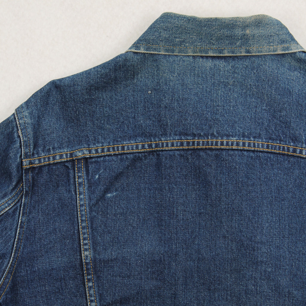 70s GWG Dark Wash Denim Jacket L
