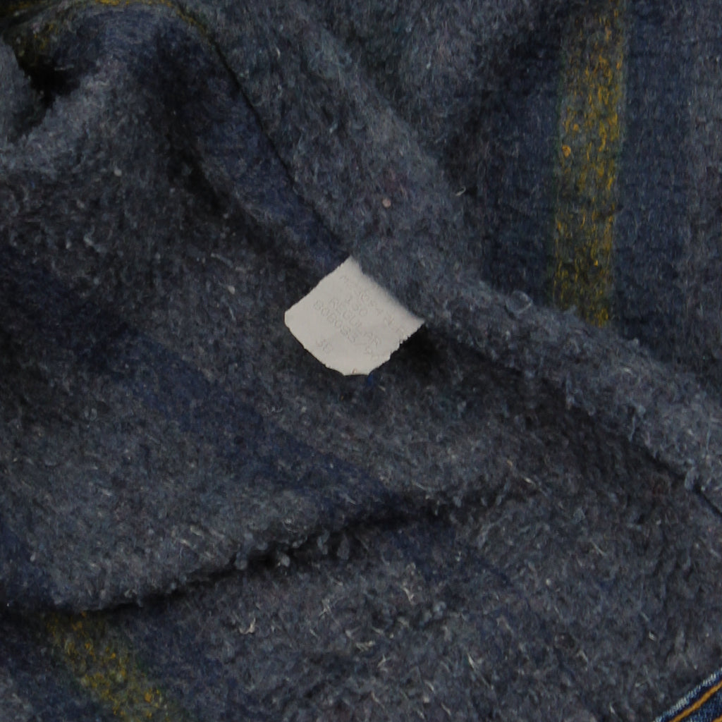Vintage Lee Stormrider Blanket Lined Denim Jacket M