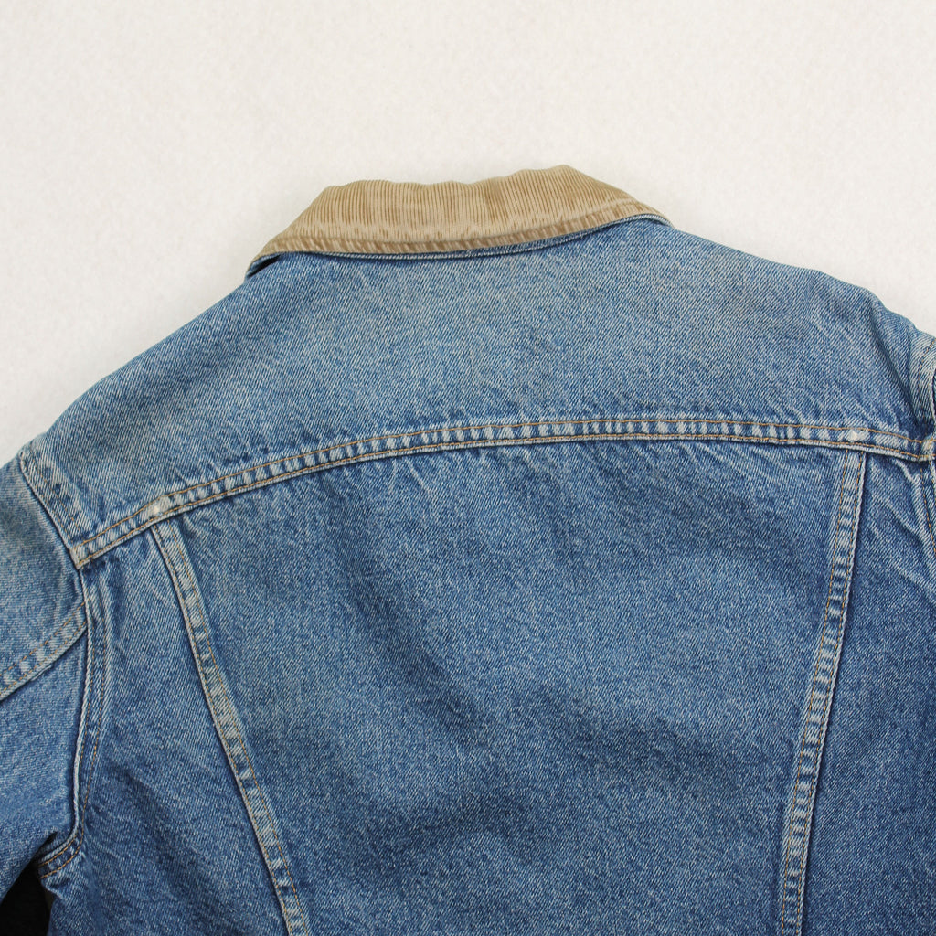 Vintage Lee Stormrider Blanket Lined Denim Jacket M