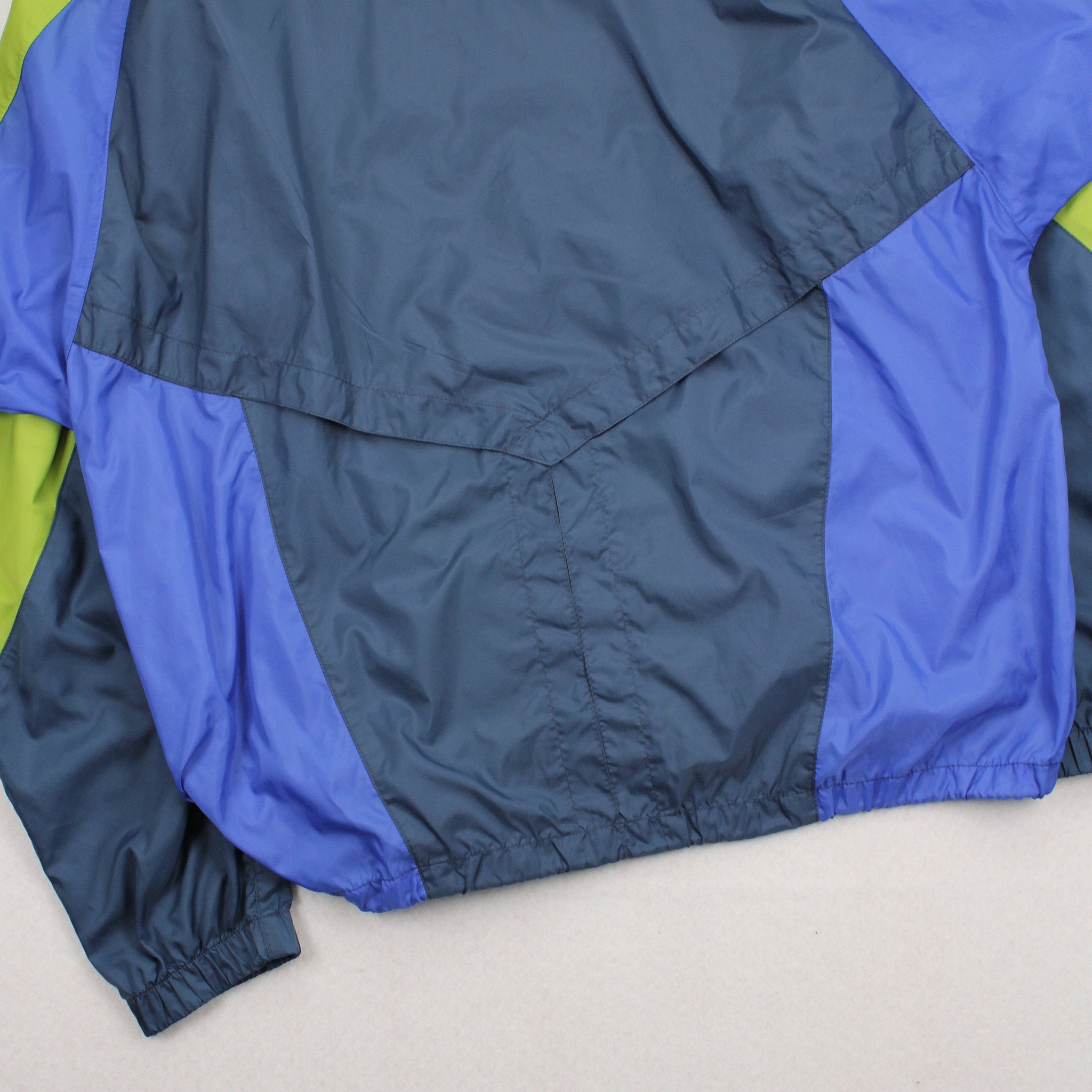 90s Nike Mini Logo Colour Block Windbreaker Jacket L