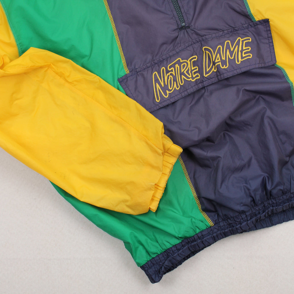 Vintage Starter Notre Dame Windbreaker Jacket XL
