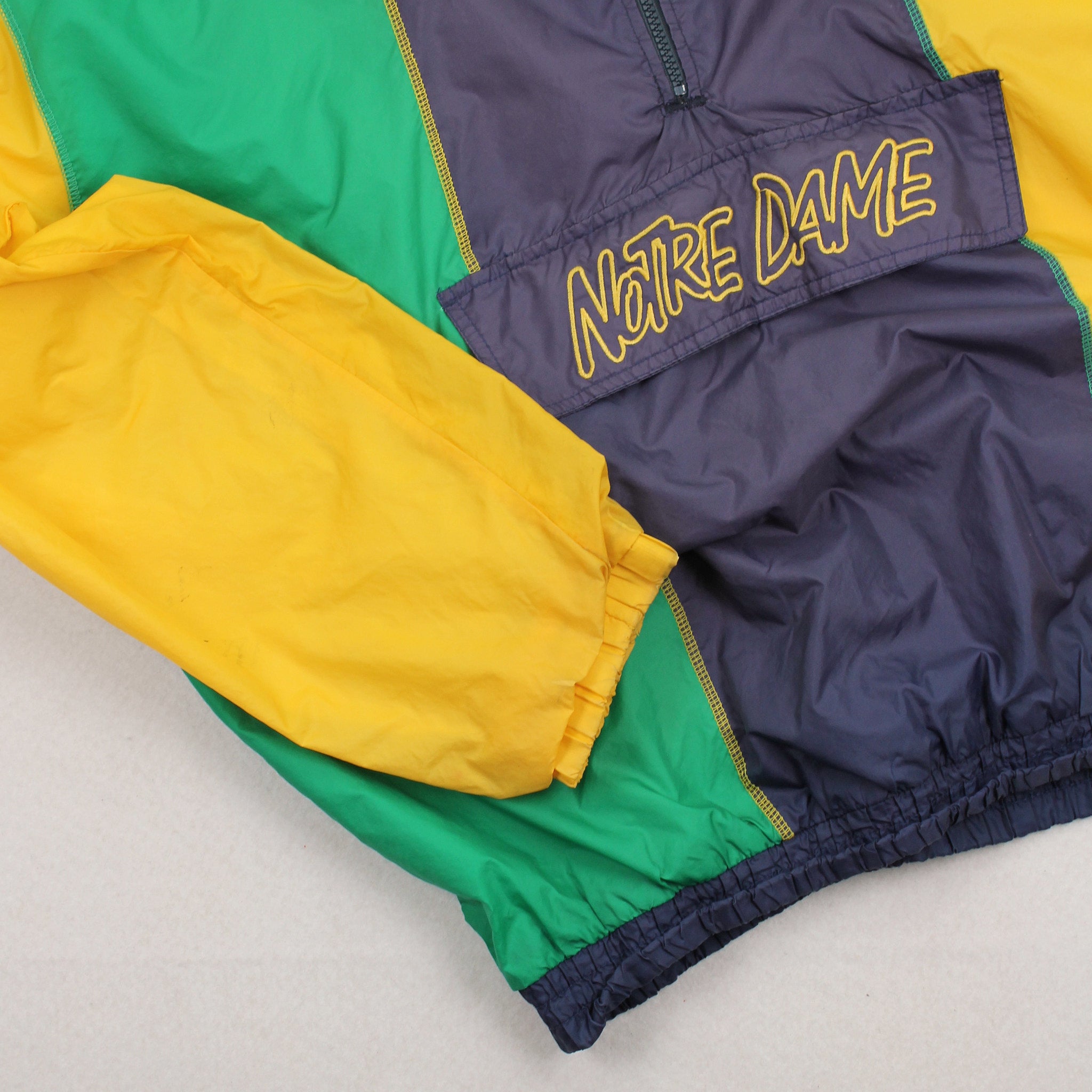 Vintage Starter Notre Dame Windbreaker Jacket XL