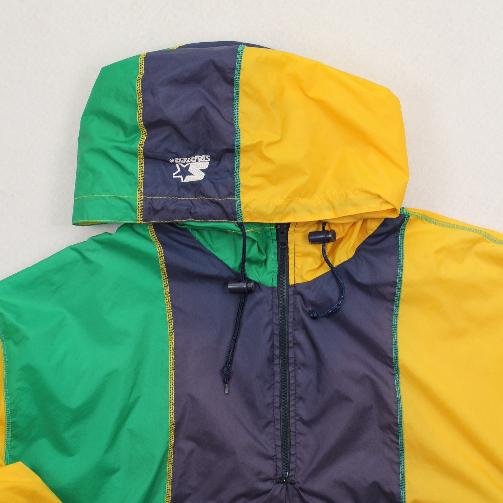 Vintage Starter Notre Dame Windbreaker Jacket XL
