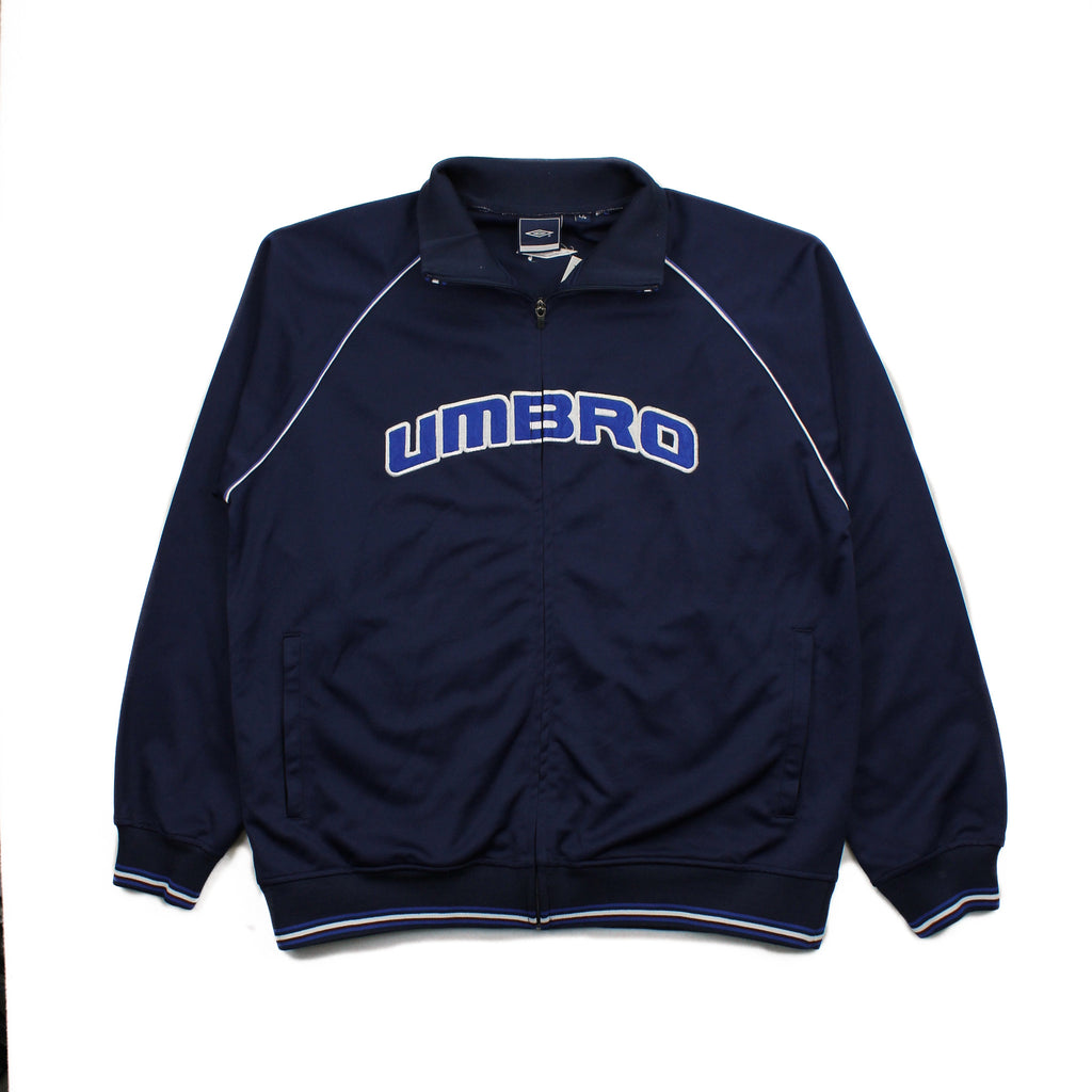 2000s Umbro Spellout Track Jacket L
